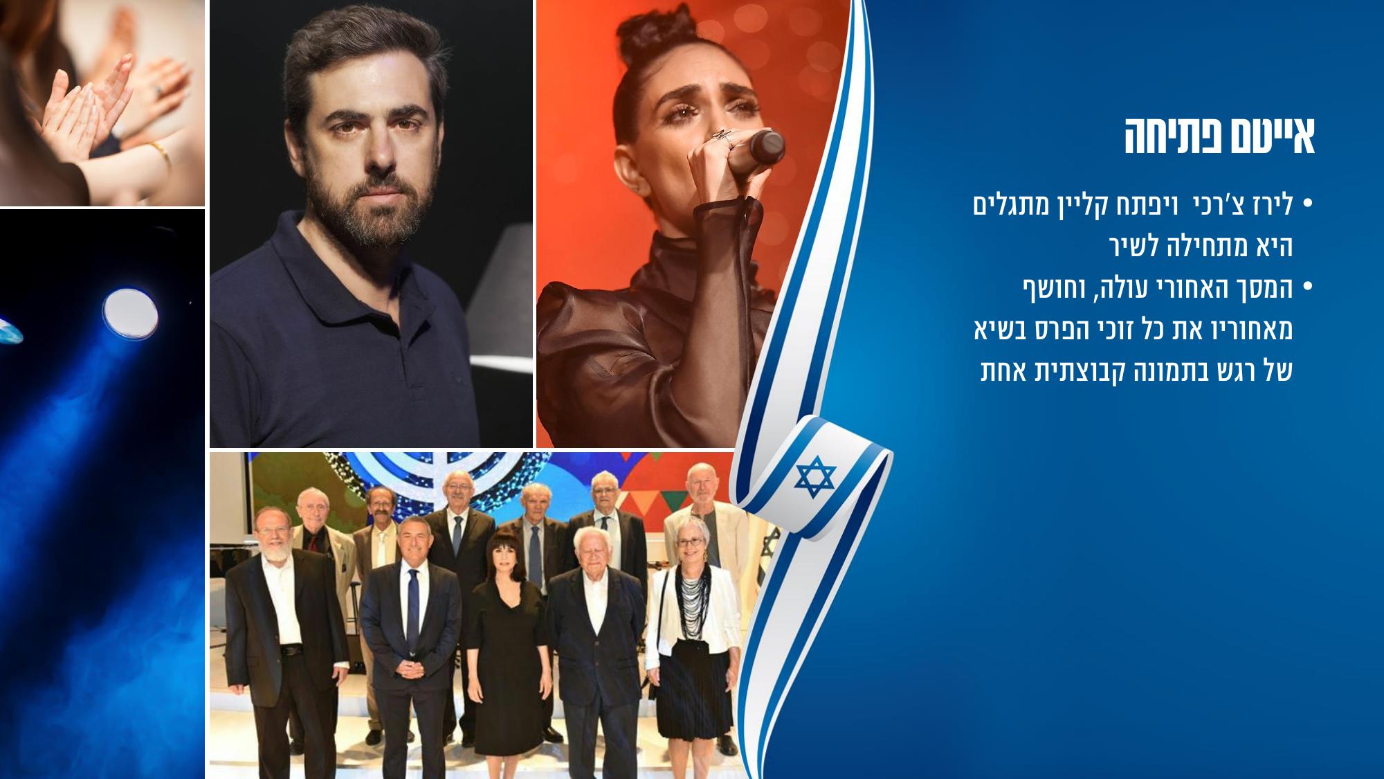 תכנון רגע חשיפת זוכי הפרס
