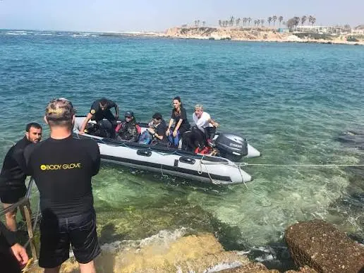 צילומי שטח בים